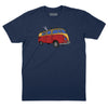 Tasty Waves and a Cool Buzz T-Shirt - Navy