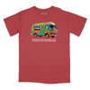 Technicolor Motorhome Relaxed Fit T-Shirt (Inspired by Steely Dan) - Brick