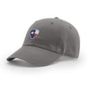 Texas Flag Guitar Pick - Dad Hat - CHARCOAL