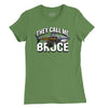 They Call Me Bruce Womens T-Shirt (Inspired by JAWS) - Leaf