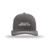 This is My Drinking Hat Structured Trucker - GREY