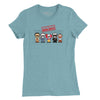 The Unusual Suspects Womens T-Shirt - Heather Blue Lagoon