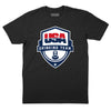 USA Drinking Team T-Shirt - Black