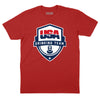USA Drinking Team T-Shirt - Red