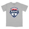 USA Drinking Team Relaxed Fit T-Shirt - Silver