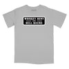 Whiskey Bent & Hell Bound Relaxed Fit T-Shirt - Silver