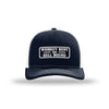 Whiskey Bent & Hell Bound Structured Trucker - NAVY