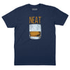 Whiskey Neat T-Shirt - Navy