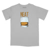Whiskey Neat Relaxed Fit T-Shirt - Silver