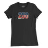 250 Old Glory Womens T-Shirt - Black