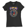 I Am He Womens T-Shirt (Inspired by The Beatles) - Black