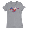 American Girl Womens T-Shirt - Heather Grey