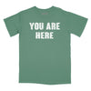 You are Here Relaxed Fit T-Shirt - As Worn by John Lennon - Pine