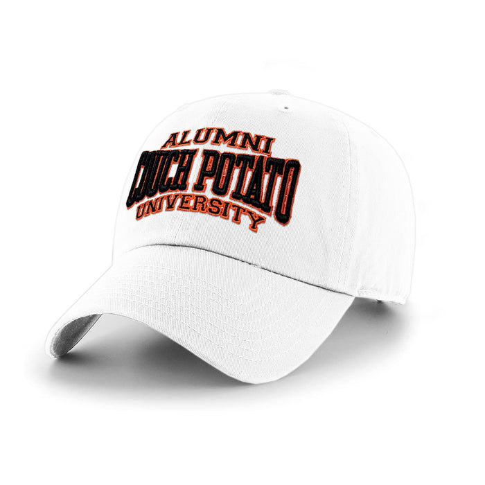 University of Couch Potato Unstructured Hat – White