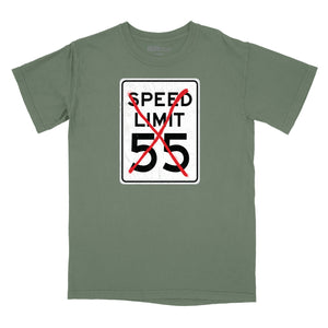 I Can't Drive 55 Sign Premium Relaxed T-Shirt