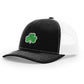 3D Shamrock Structured Trucker- Kelley Green Logo