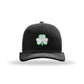 3D Shamrock Structured Trucker- White Logo