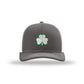 3D Shamrock Structured Trucker- White Logo