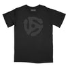 45 RPM Adapter Blackout Relaxed Fit T-Shirt - Black