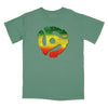 45 RPM Adapter Rasta Relaxed Fit T-Shirt - PINE
