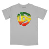 45 RPM Adapter Rasta Relaxed Fit T-Shirt - Silver