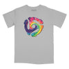 45 RPM Adapter Tie Dye Relaxed Fit T-Shirt - Silver