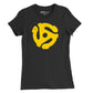 45 RPM Adapter Womens T-Shirt