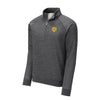 45 RPM Adapter Fleece Quarter Zip Sweatshirt - DARK HEATHER