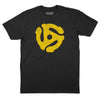 45 RPM Adapter T-Shirt - Black