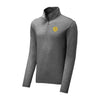 45 RPM Adapter Triblend Quarter Zip Pullover - DARK HEATHER