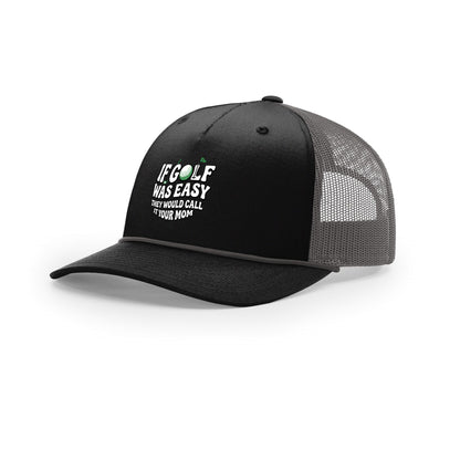 If Golf Was Easy 5-Panel Trucker with Rope