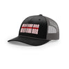 Same As It Ever Was 5-Panel Trucker with Rope - BLACK/CHARCOAL