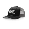 Nope 5-Panel Trucker with Rope - BLACK/CHARCOAL