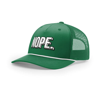 Nope 5-Panel Trucker with Rope