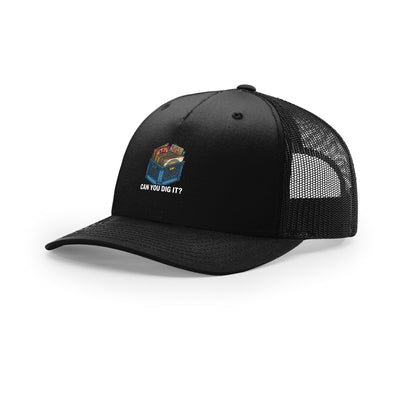 Can You Dig It Record Crate 5-Panel Structured Trucker