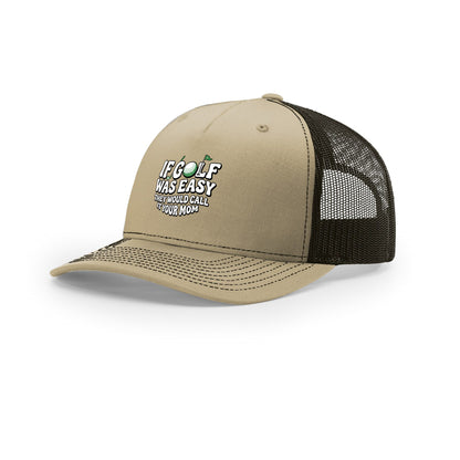 If Golf Was Easy 5-Panel Structured Trucker