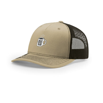 Hello Darkness My Old Friend 5-Panel Structured Trucker