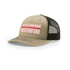 Same As It Ever Was 5-Panel Structured Trucker - KHAKI/COFFEE
