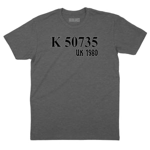 AC/DC - Back in Black Catalog Number T-Shirt