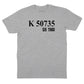 AC/DC - Back in Black Catalog Number T-Shirt