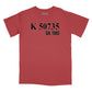 AC/DC Back in Black Catalog Number Relaxed Fit T-Shirt