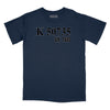 AC/DC Back in Black Catalog Number Relaxed Fit T-Shirt - Navy