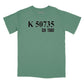 AC/DC Back in Black Catalog Number Relaxed Fit T-Shirt