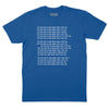 All Work and No Play T-Shirt - Royal