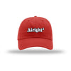 Alright Cubed - Dad Hat - RED