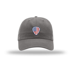 American Flag Guitar Pick - Dad Hat