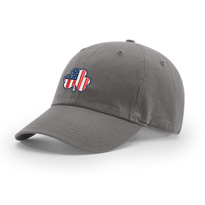 American Flag Shamrock - Dad Hat
