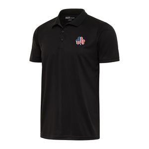 American Flag Shamrock Performance Polo