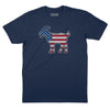 American Goat T-Shirt - Navy
