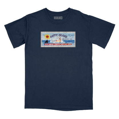 Amity Island Billboard Relaxed Fit T-Shirt